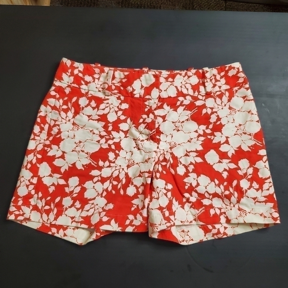 Talbots Petites Floral Print Shorts Size 2P